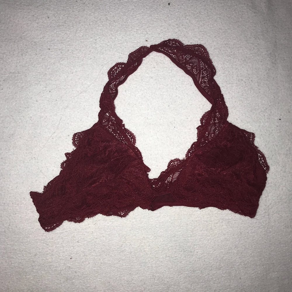 ❤️ FOREVER 21 Halter red bralette